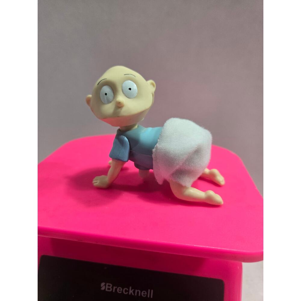 Vintage 1998 Rugrats Tommy Pickles Wind Up Crawling Burger King Promo Toy